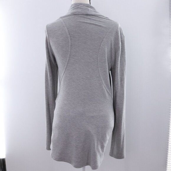 Market & Spruce | Open Front Zip Front Cardigan Medium - Picture 6 of 9